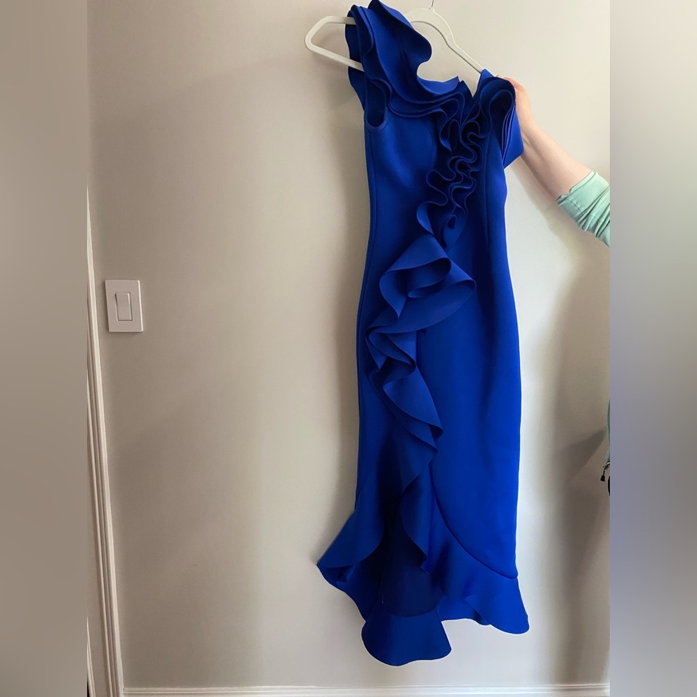 Eliza J dress size 8 cobalt blue